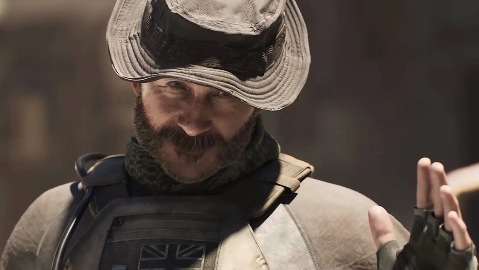 Captain Price from the Call of Duty Modern Warfare games