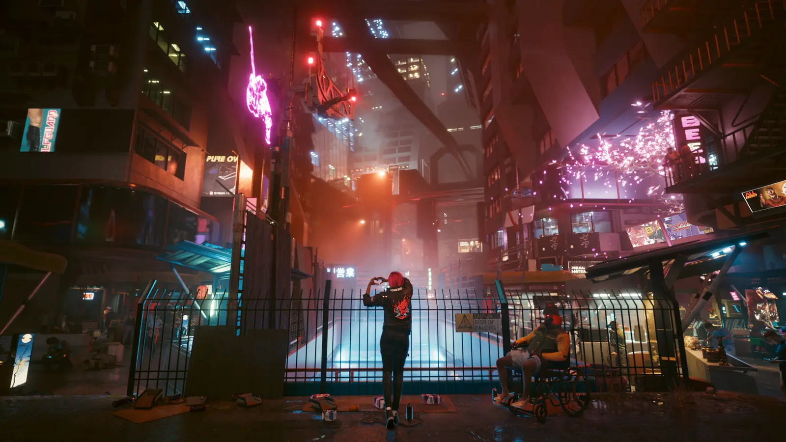 Cyberpunk 2077 Edgerunners II side quest title card over a Night City police department hallway