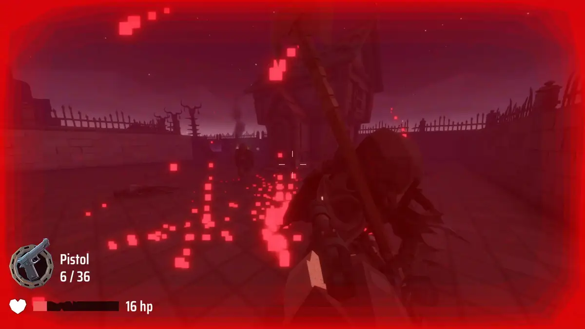 Evil Timefall screenshot of a castle area with enemies