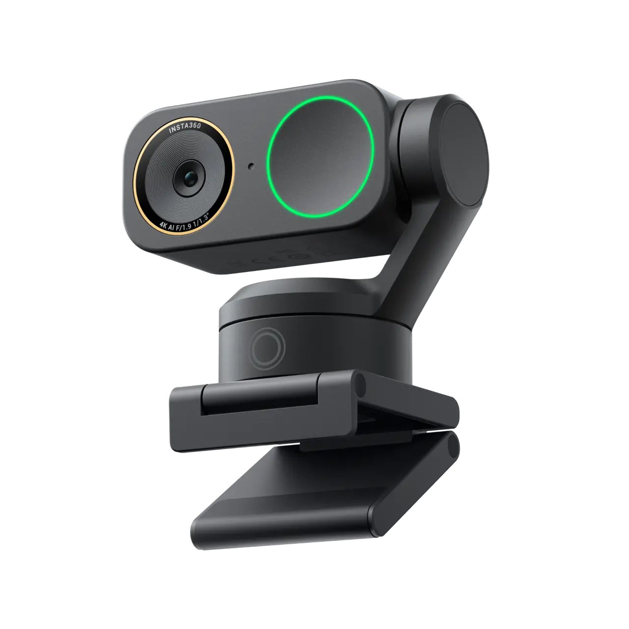Insta360 Link 2 Pro webcam on its mount