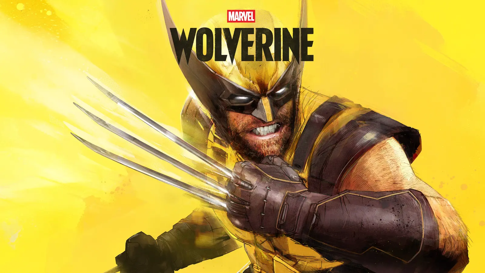 Official artwork of Wolverine with claws out for Marvel's Wolverine on PS5