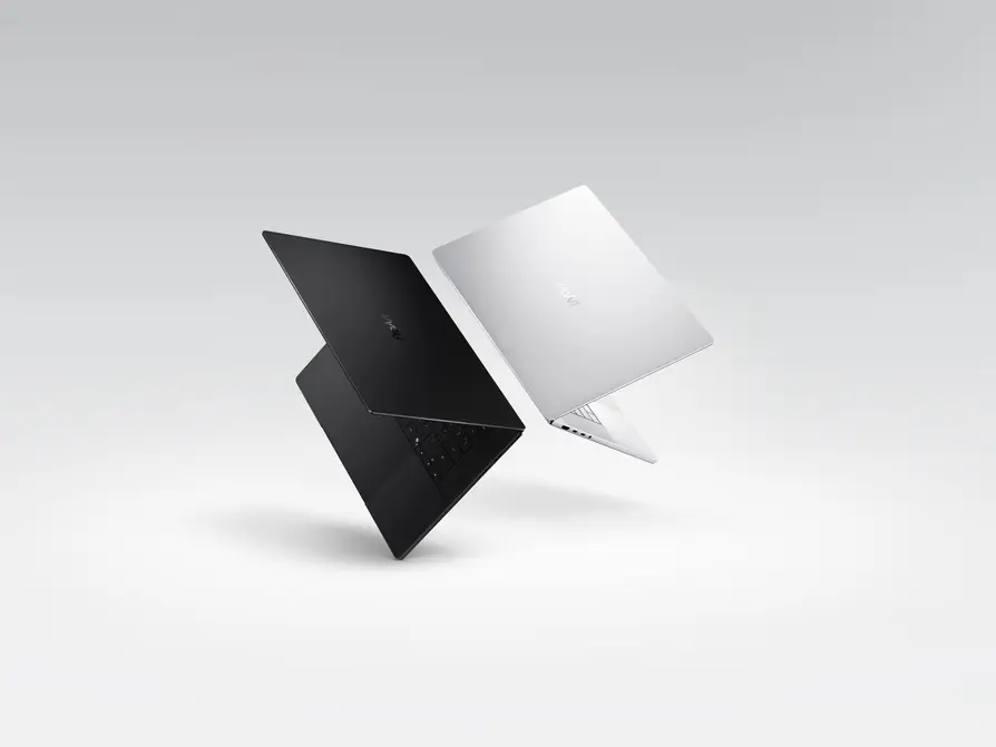 ASUS ProArt P16 and P14 laptops in black and white