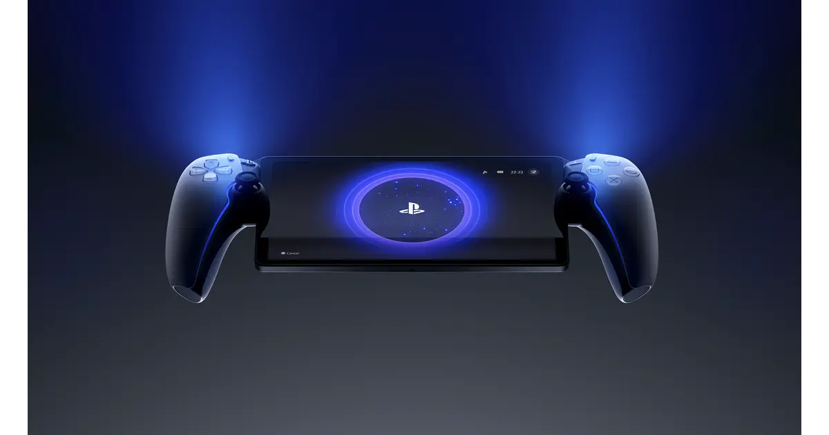 PlayStation Portal Remote Player with DualSense style controls on both sides of the screen