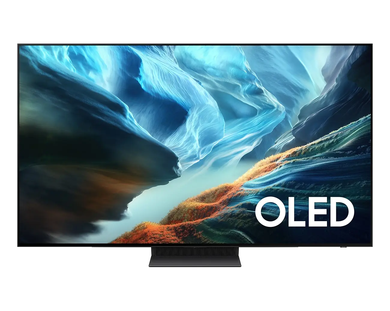 Samsung 77-inch S90H OLED 4K smart TV, front view