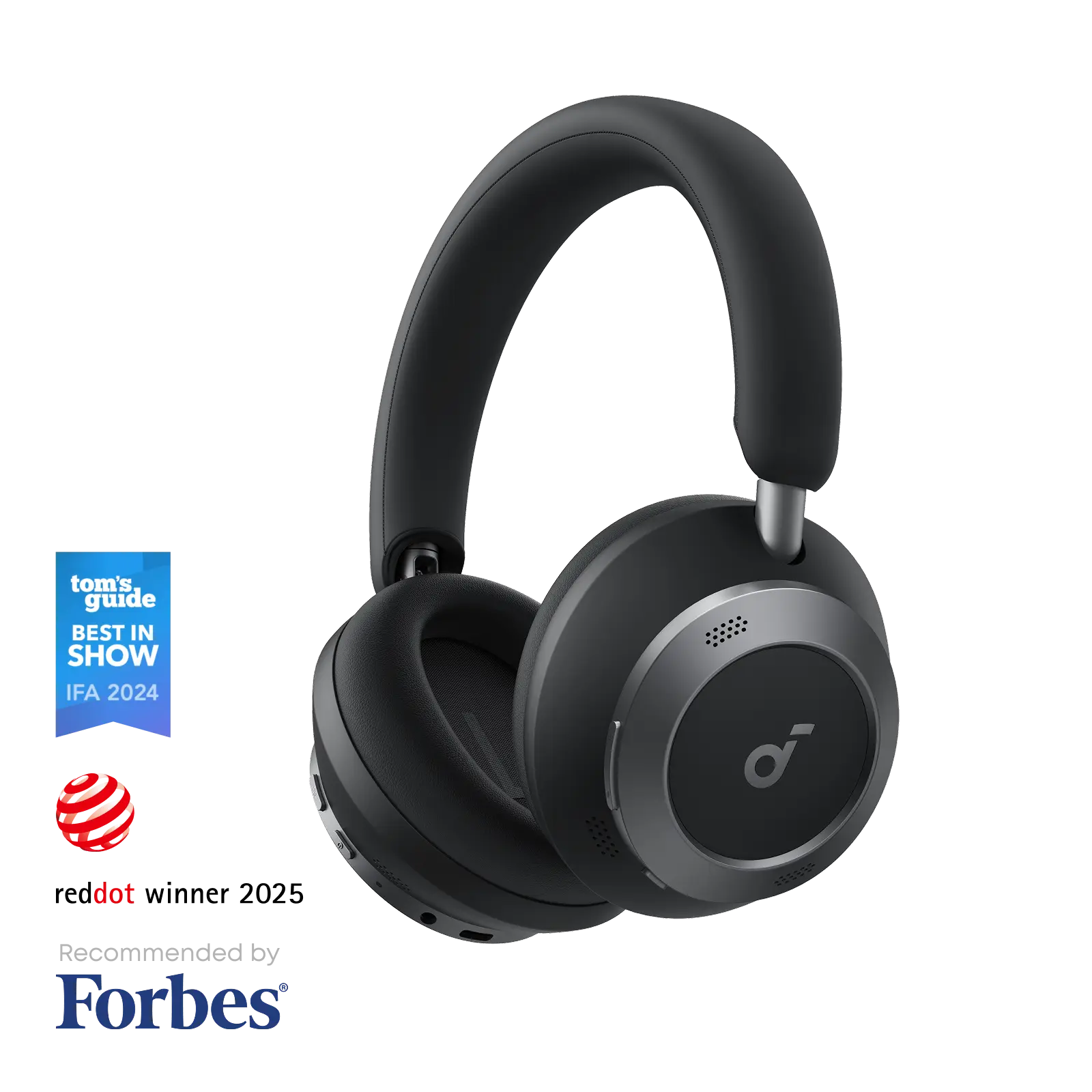 Soundcore Space One Pro over-ear headphones in black