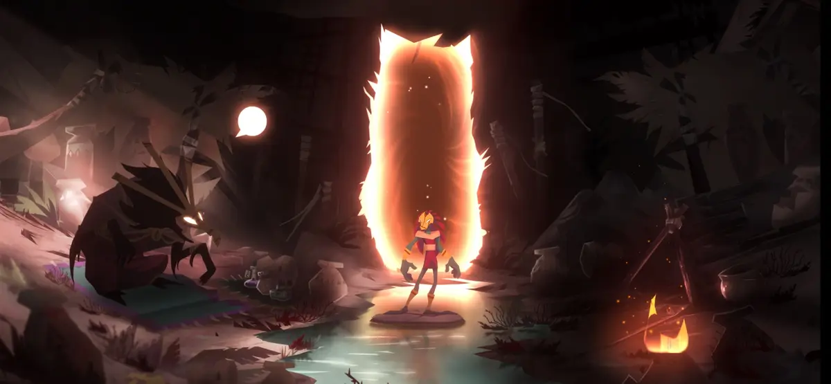 Gameplay screenshot of Towaga: Among Shadows from the App Store listing