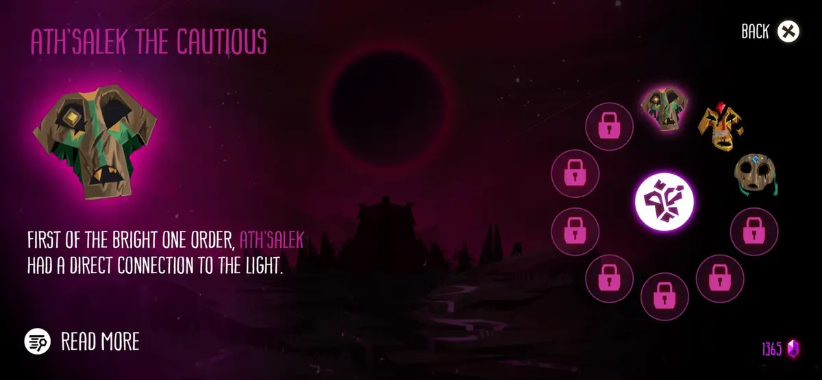 Gameplay screenshot of Towaga: Among Shadows from the App Store listing